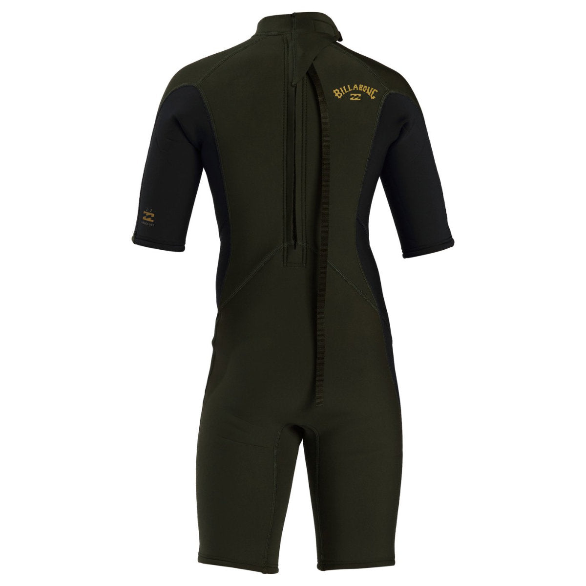 2/2 Youth Billabong Absolute Back Zip Short Sleeve Spring Wetsuit