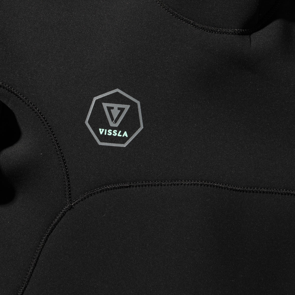 3/2 Mens Vissla SEVEN SEAS FULL Back Zip - Black