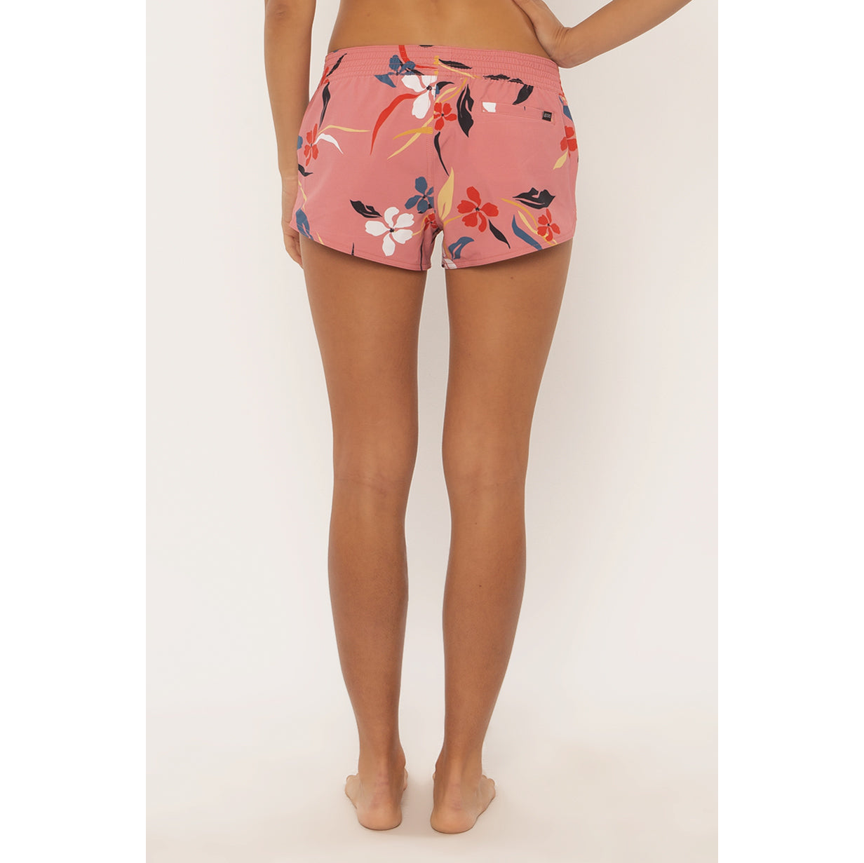 Sisstr - Women's Sweet Sol Pull On Boardshort - Desert Rose/ROS