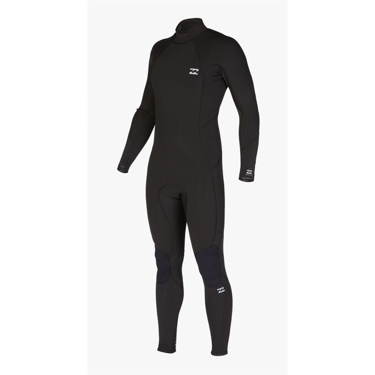 4/3 Mens Billabong Absolute Back Zip Fullsuit Black