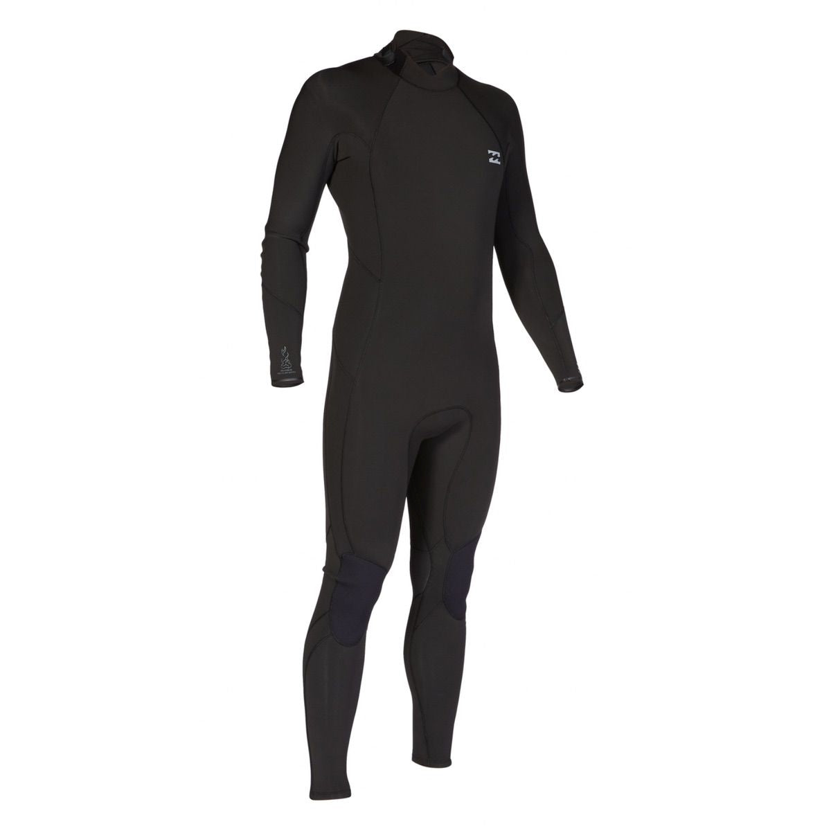 4/3 Mens Billabong Absolute Back Zip Fullsuit Black