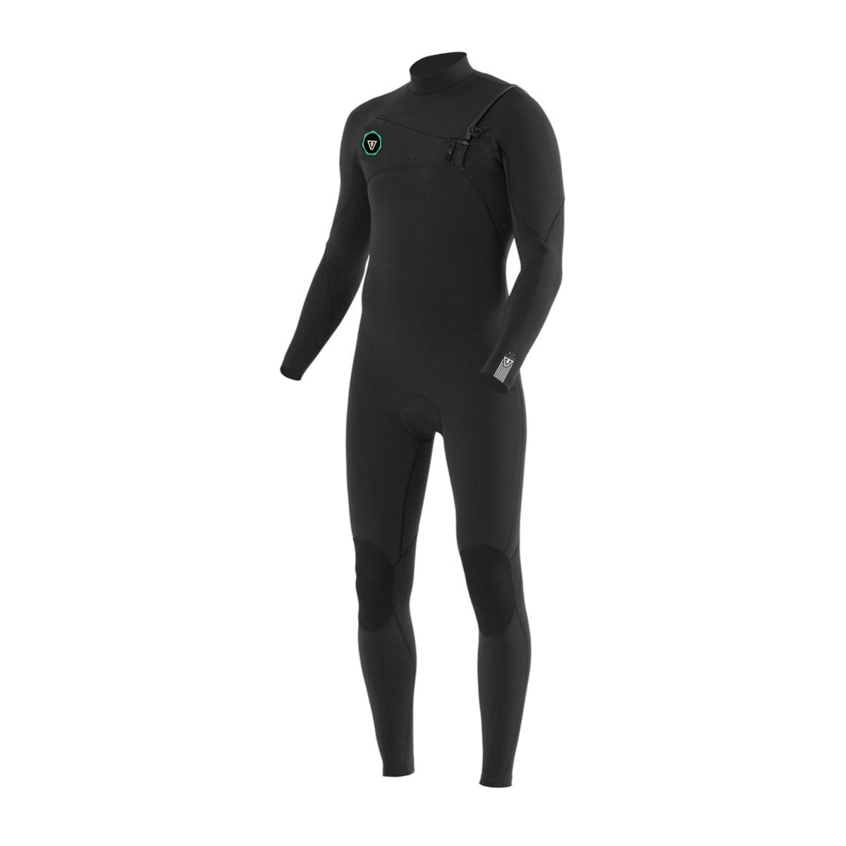 4/3 Mens Vissla 7 Seas FULL Chest Zip - Black