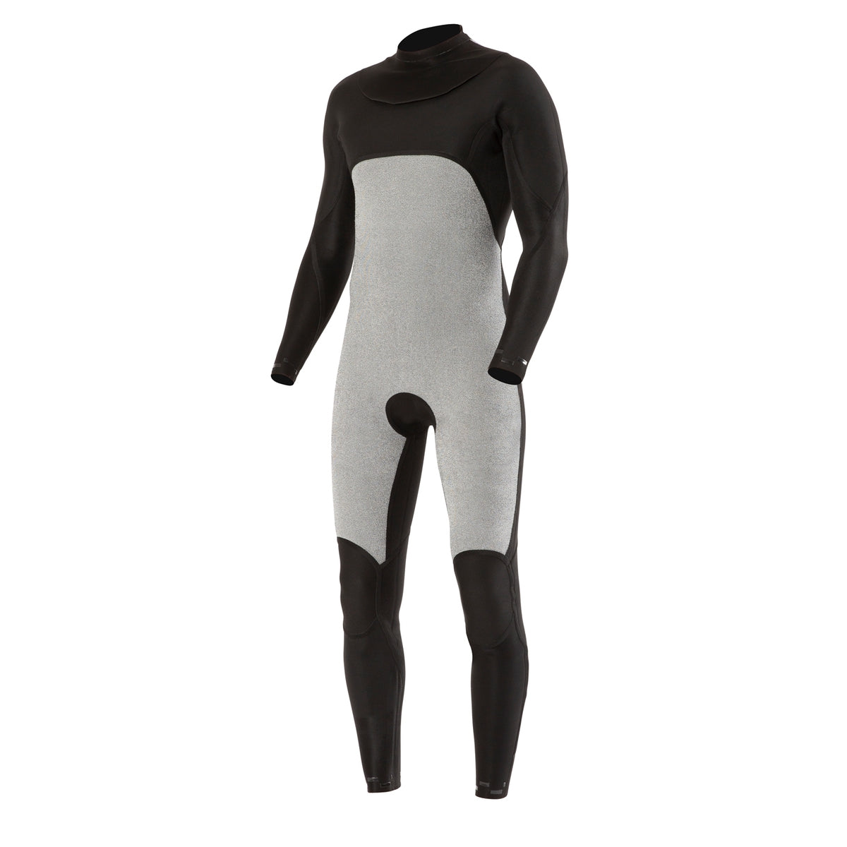 4/3 Mens Vissla 7 Seas Full Back Zip - Blk