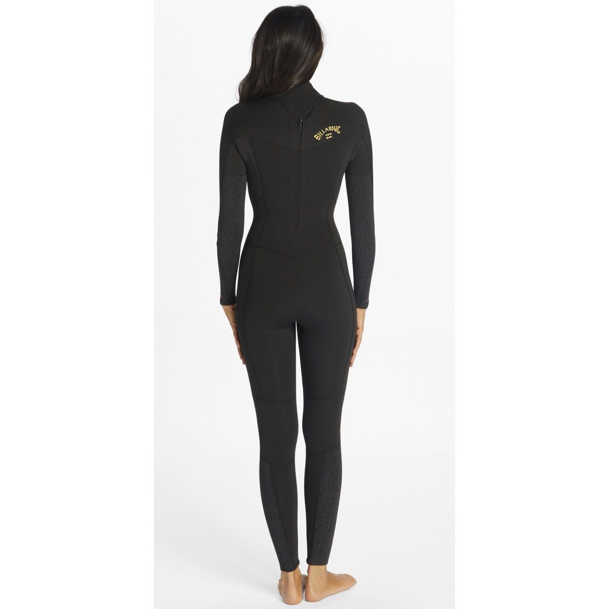 4/3 Women's Billabong 403 Furnace Synergy Back Zip - Wild Black