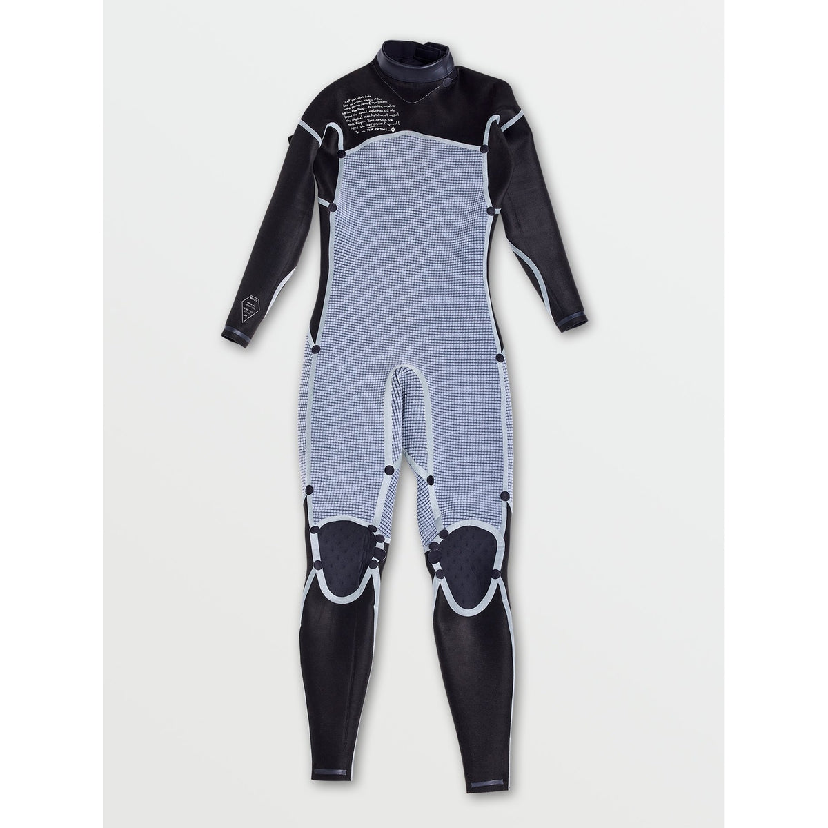 4/3mm Men's Volcom Back Zip Fullsuit (with inner liner)