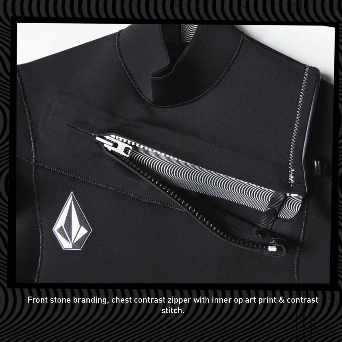 4/3mm Men's Volcom Chest Zip Fullsuit