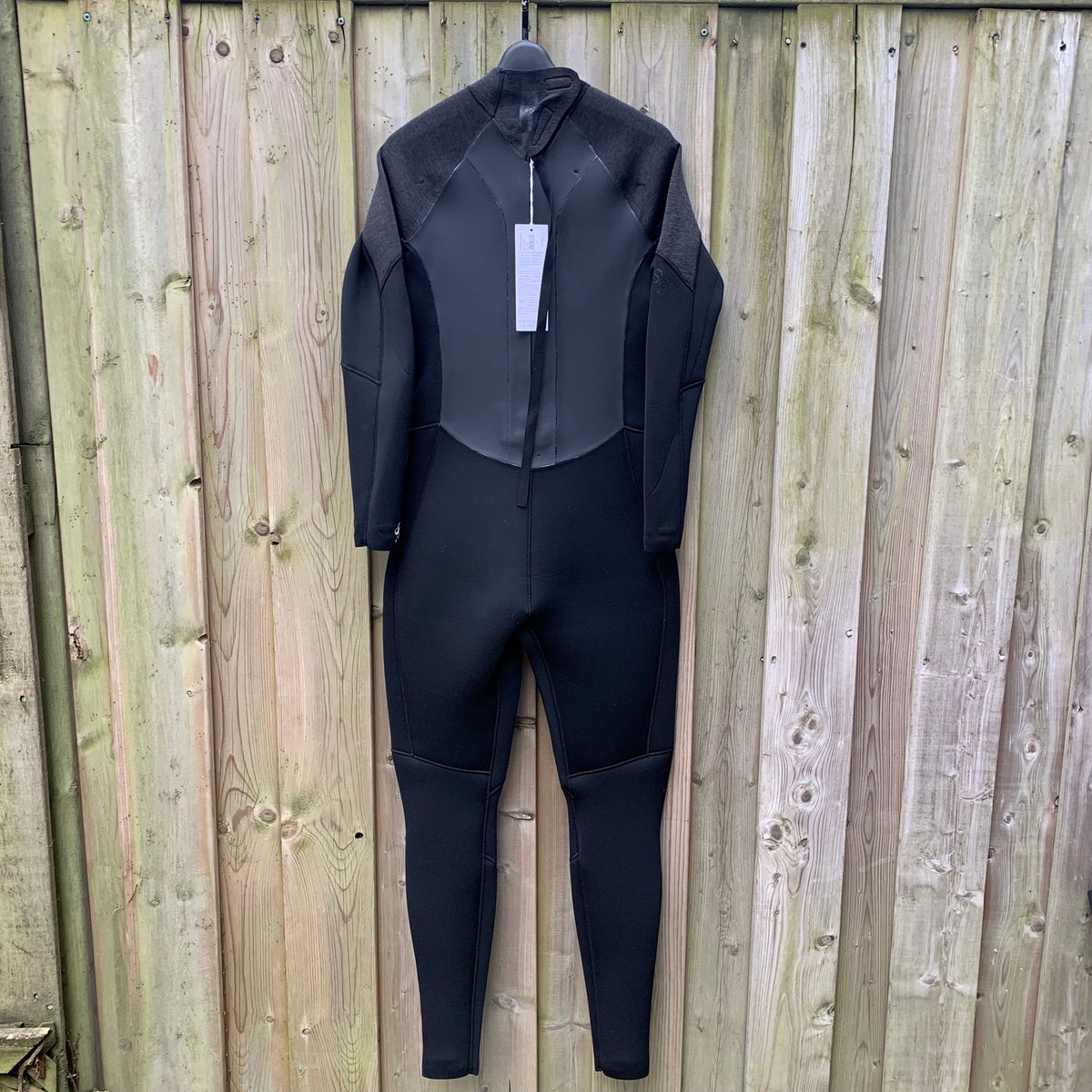 4/3mm SisstrEvolution 7 SEAS Back Zip Full Suit - Black Heather