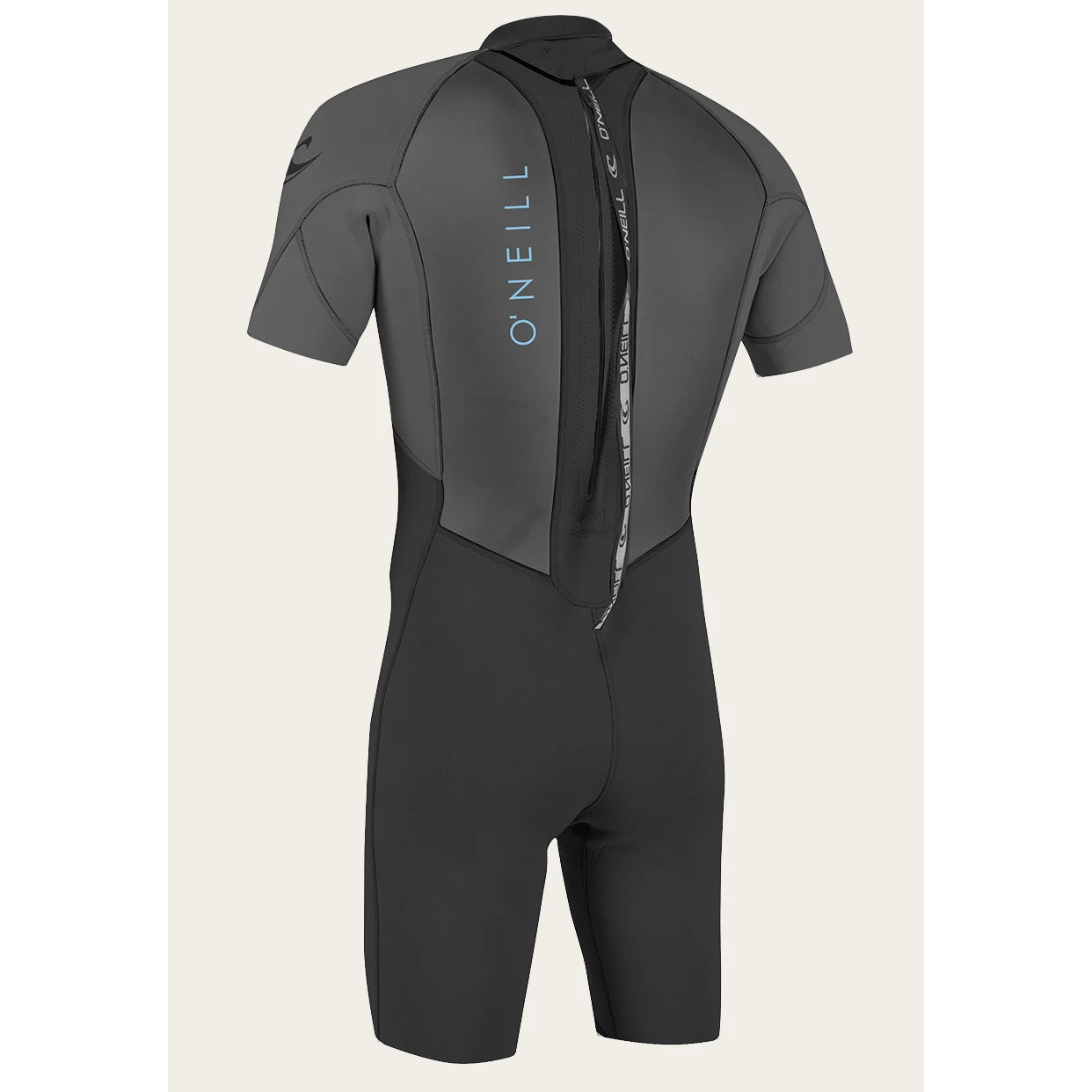 2/2 Youth O'Neill REACTOR-2 Back Zip S/S SPRING BLK/Graph