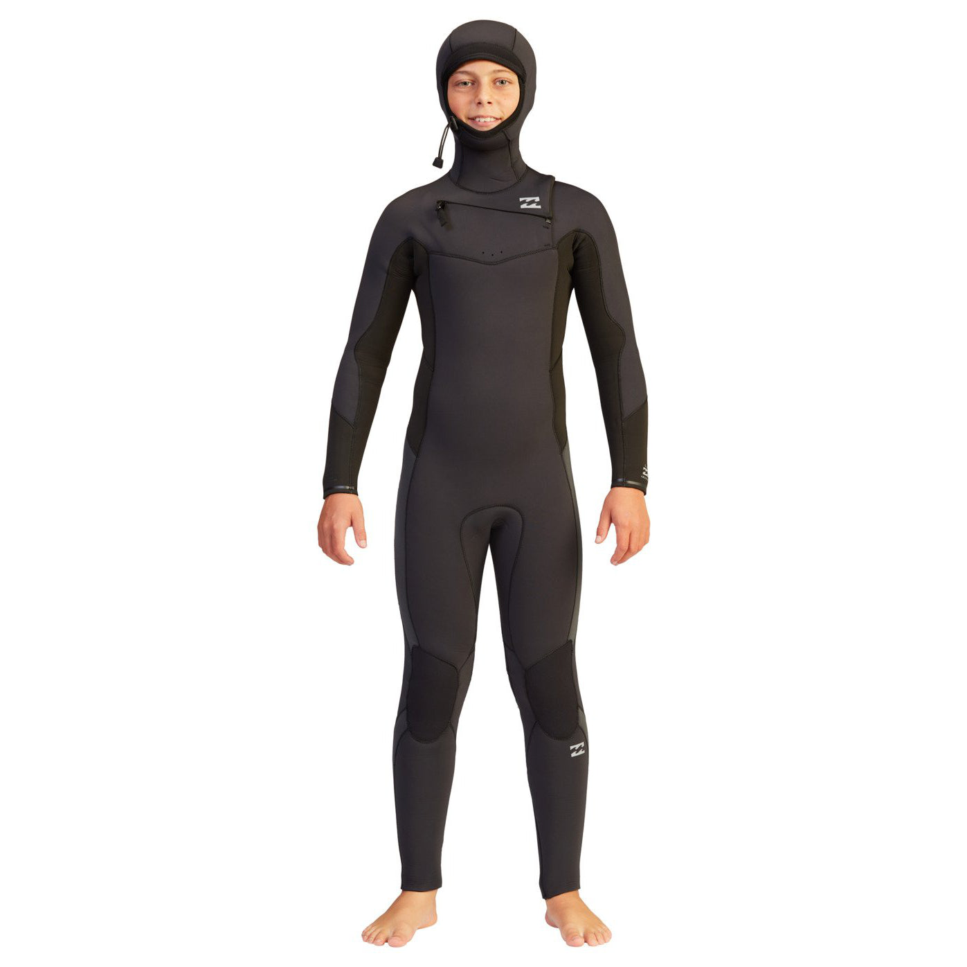 5/4 Boys' Absolute Hooded Full Wetsuit