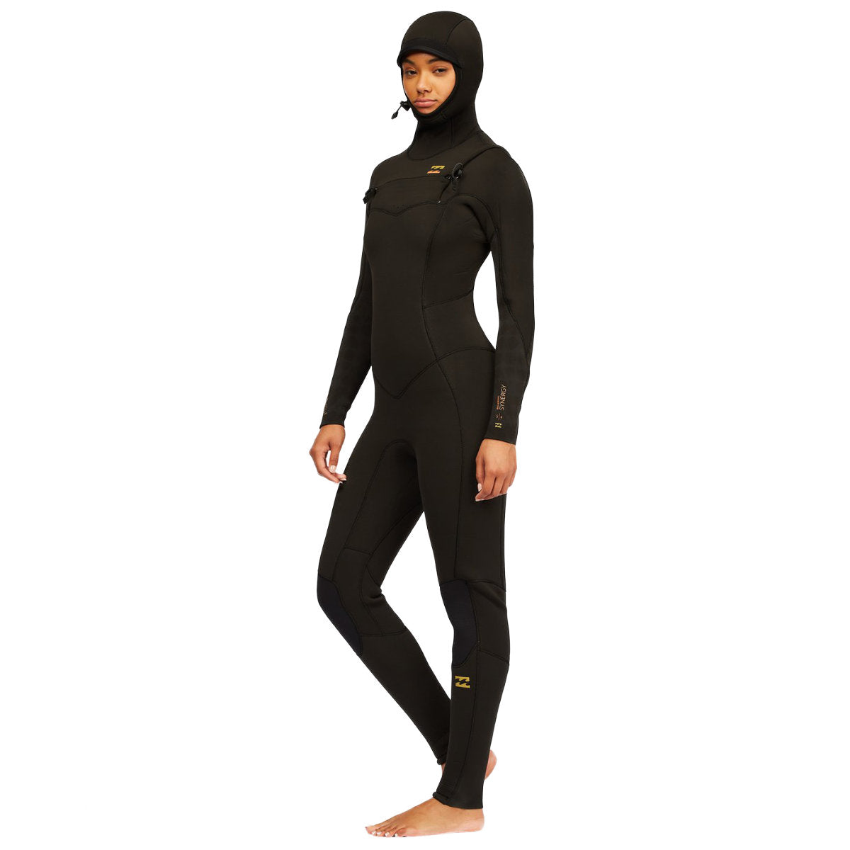 
                  
                    5/4mm Women’s Billabong Synergy Hooded Chest Zip Full Wetsuit - Black Tie Dye
                  
                