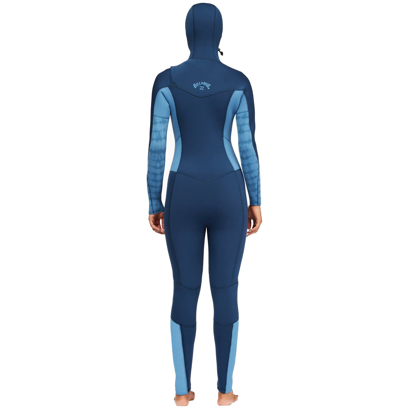 
                  
                    5/4mm Women’s Billabong Synergy Hooded Chest Zip Full Wetsuit - 'River' blue
                  
                