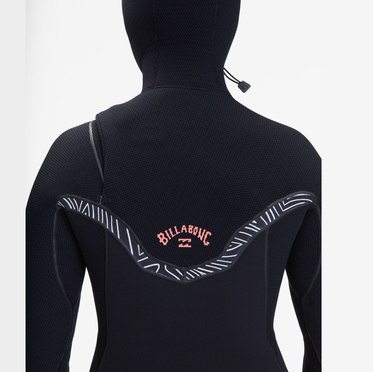 5/4 Women's Billabong Furnace Chest Zip Hooded Wetsuit