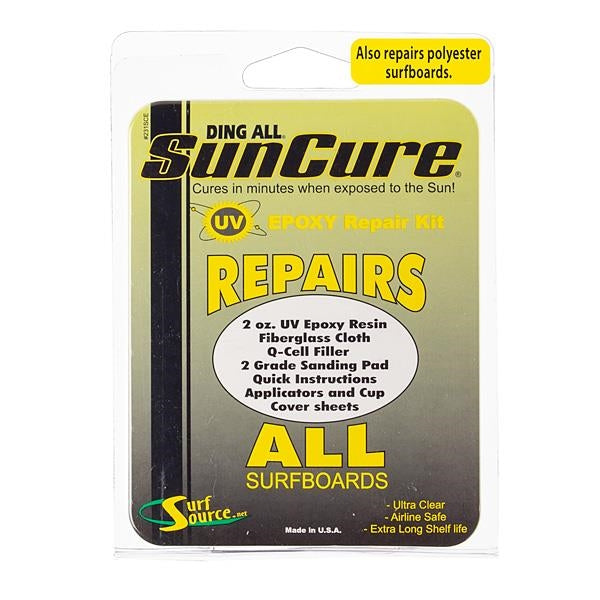 Ding Repair - Ding All Sun Cure Repairs ALL Epoxy kit