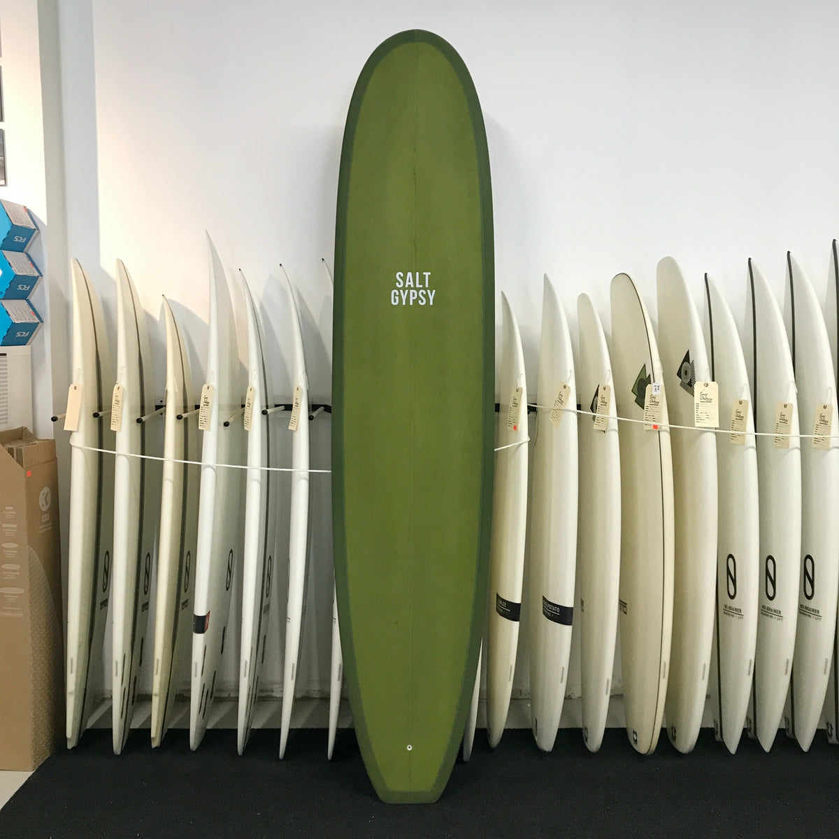 Salt Gypsy Dusty Retro 8'6 Longboard Olive Tint