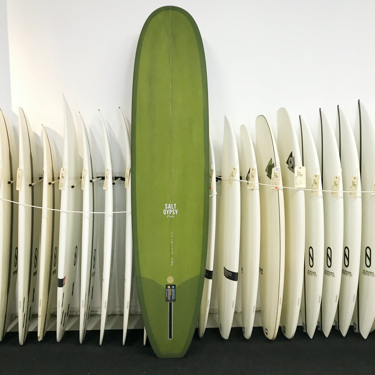 Salt Gypsy Dusty Retro 8'6 Longboard Olive Tint