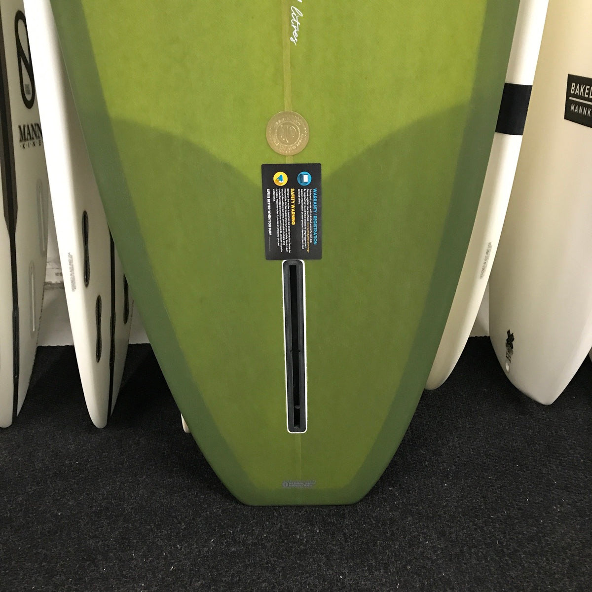 Salt Gypsy Dusty Retro 8'6 Longboard Olive Tint