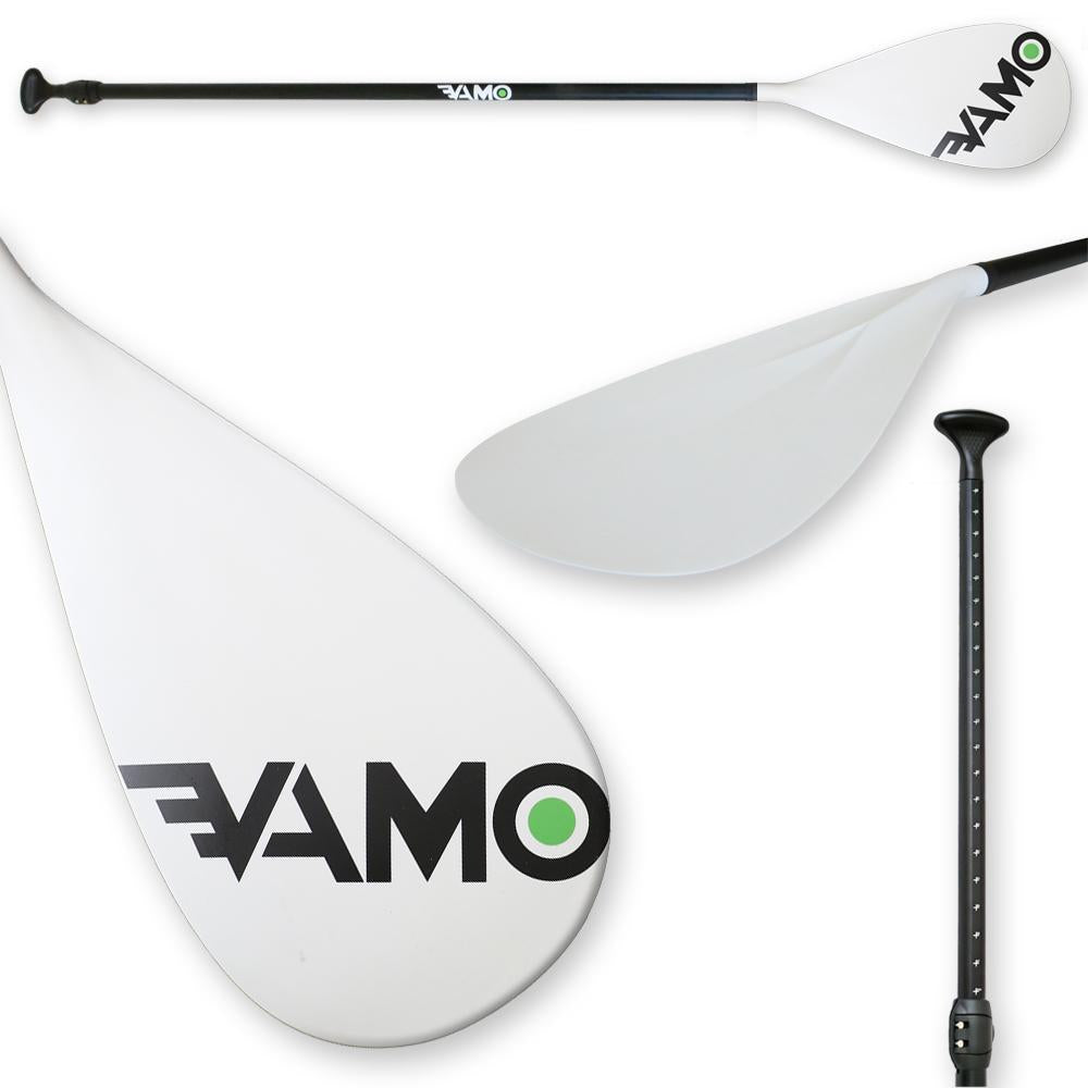 SUP paddles - Vamo - Adjustable Utility Paddle White