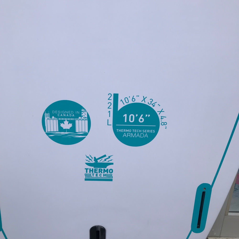 Blu Wave - Armada 10.6 Thermo-Molded ABS SUP - Blu/White - Surf Ontario