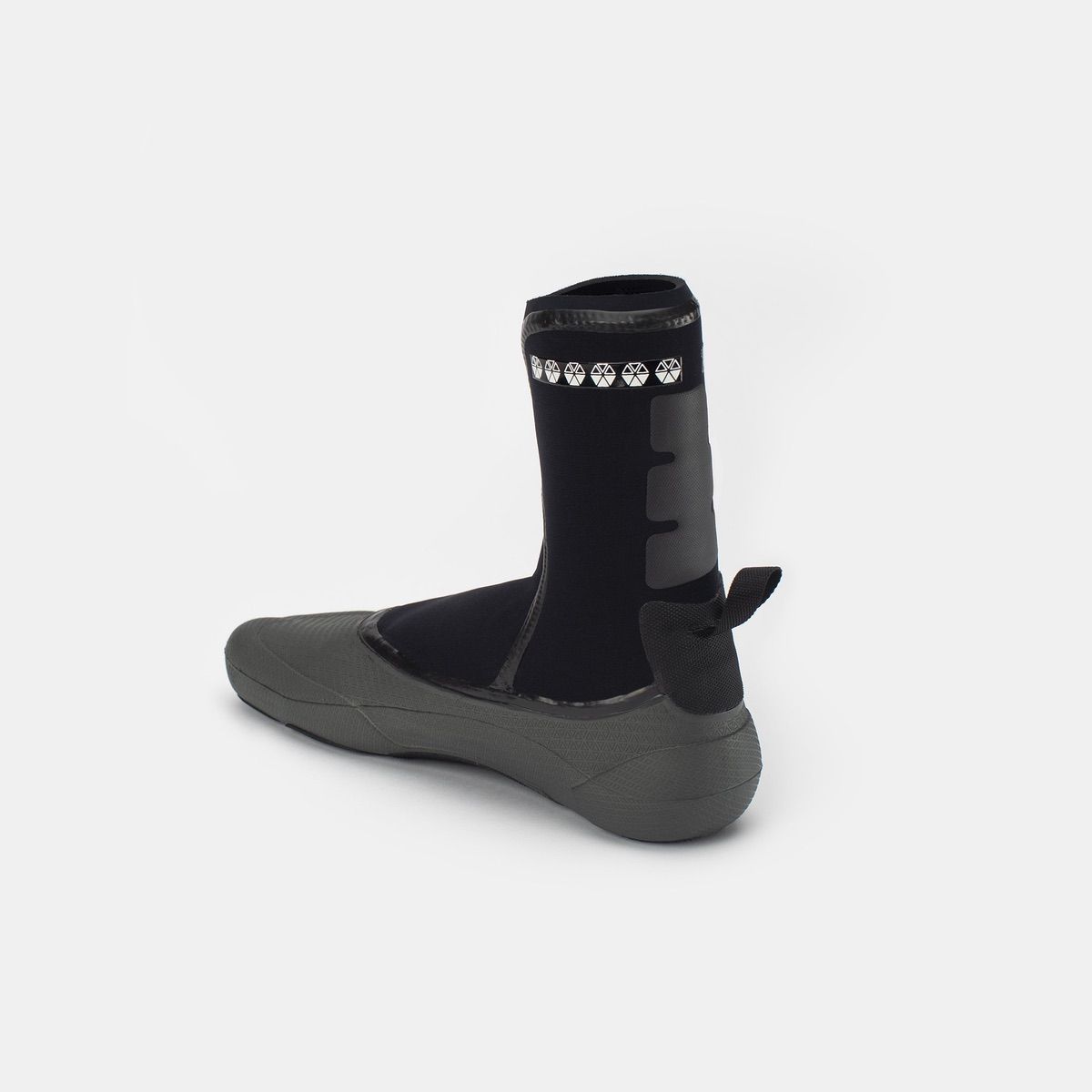Booties 5mm SOLITE Custom (Black/Grey) - Includes Heat Booster Socks