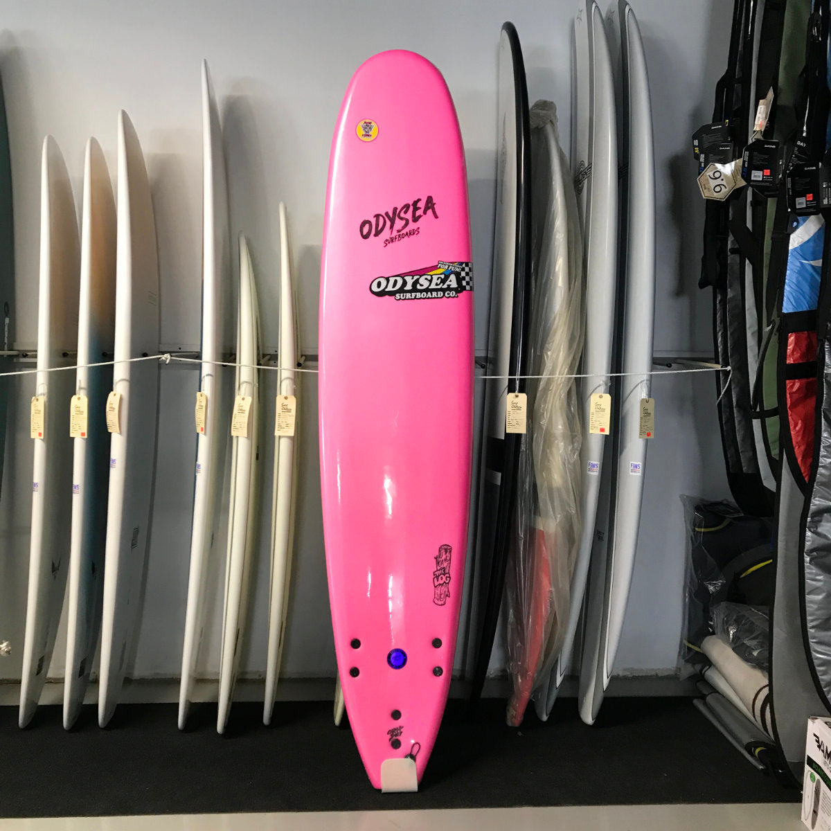 Odysea Log 9'0 Pro - JOB Hot Pink 20 – Surf Ontario