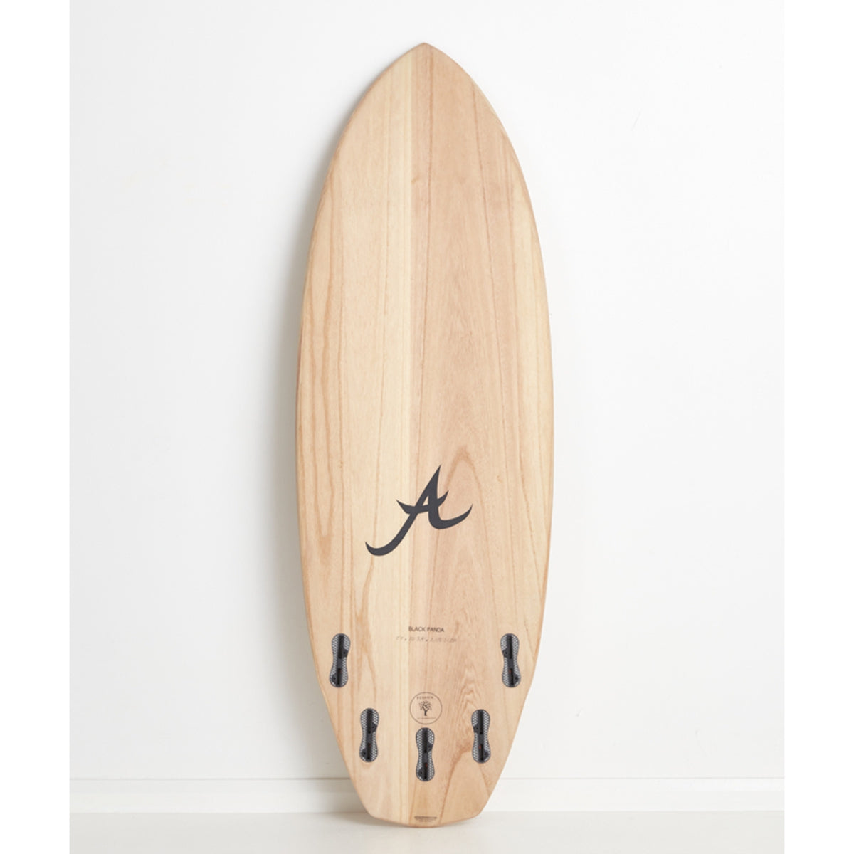 Aloha Black Panda 6'0  Ecoskin Clear - FCS2