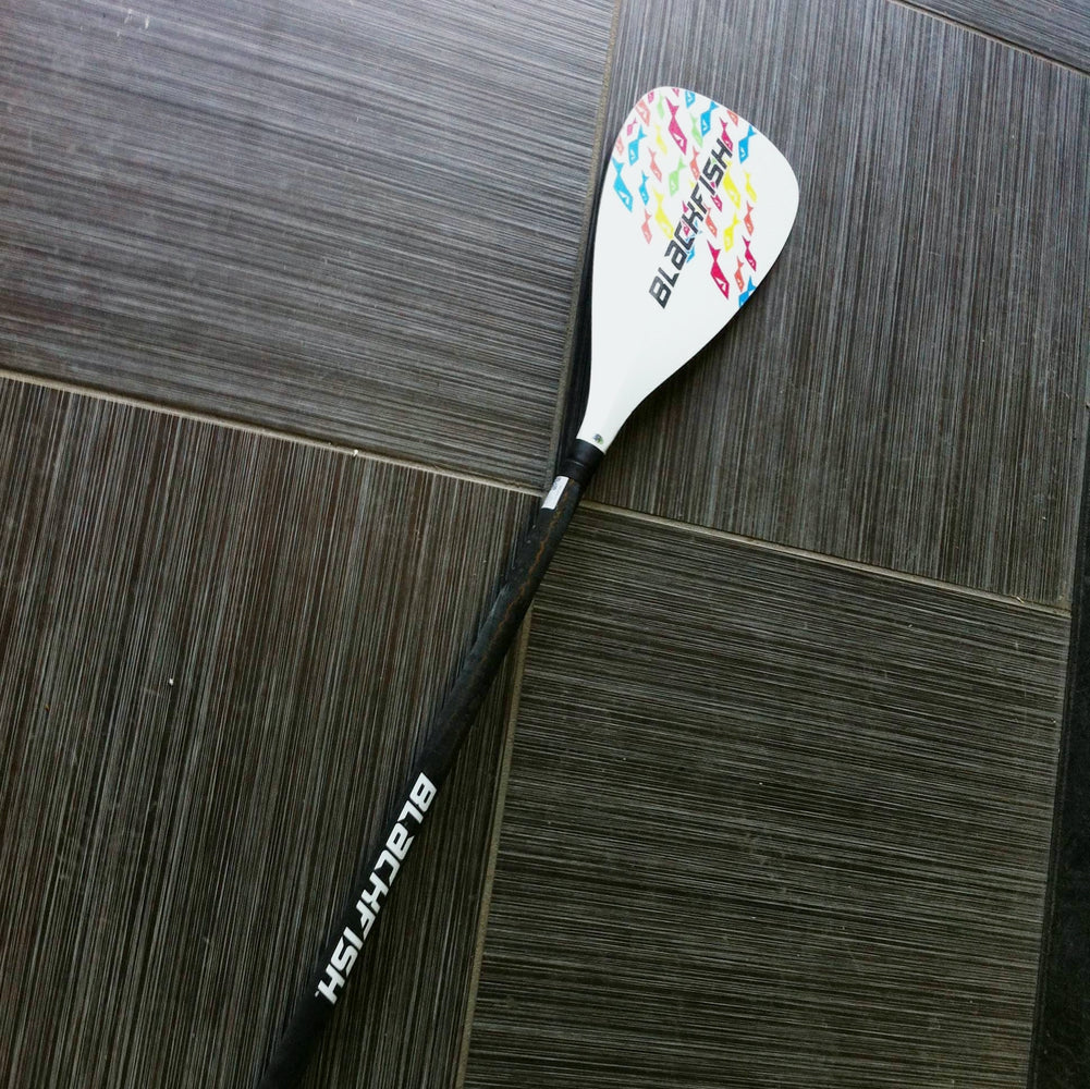 SUP paddles - Blackfish Nootka 520 Fishskin White 2pc adjustable - Surf Ontario
