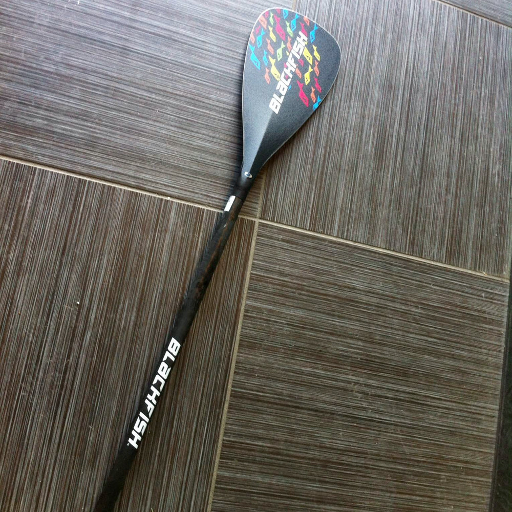 SUP paddles - Blackfish Nootka 520 Fishskin Black 2pc adjustable - Surf Ontario