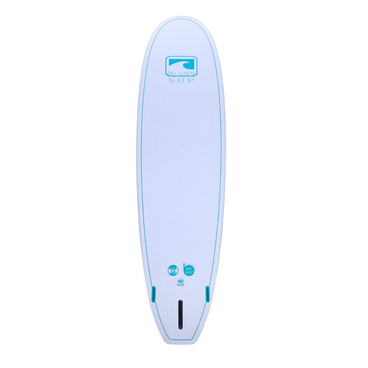 Blu Wave - Armada 10.6 Thermo-Molded ABS SUP - Blu/White