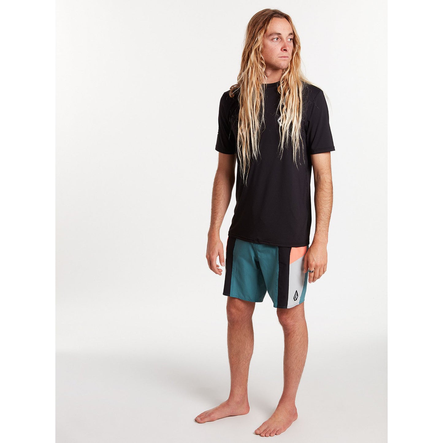 Boardshorts - Volcom High Mark Stoneys Trunks - Hydro Blue