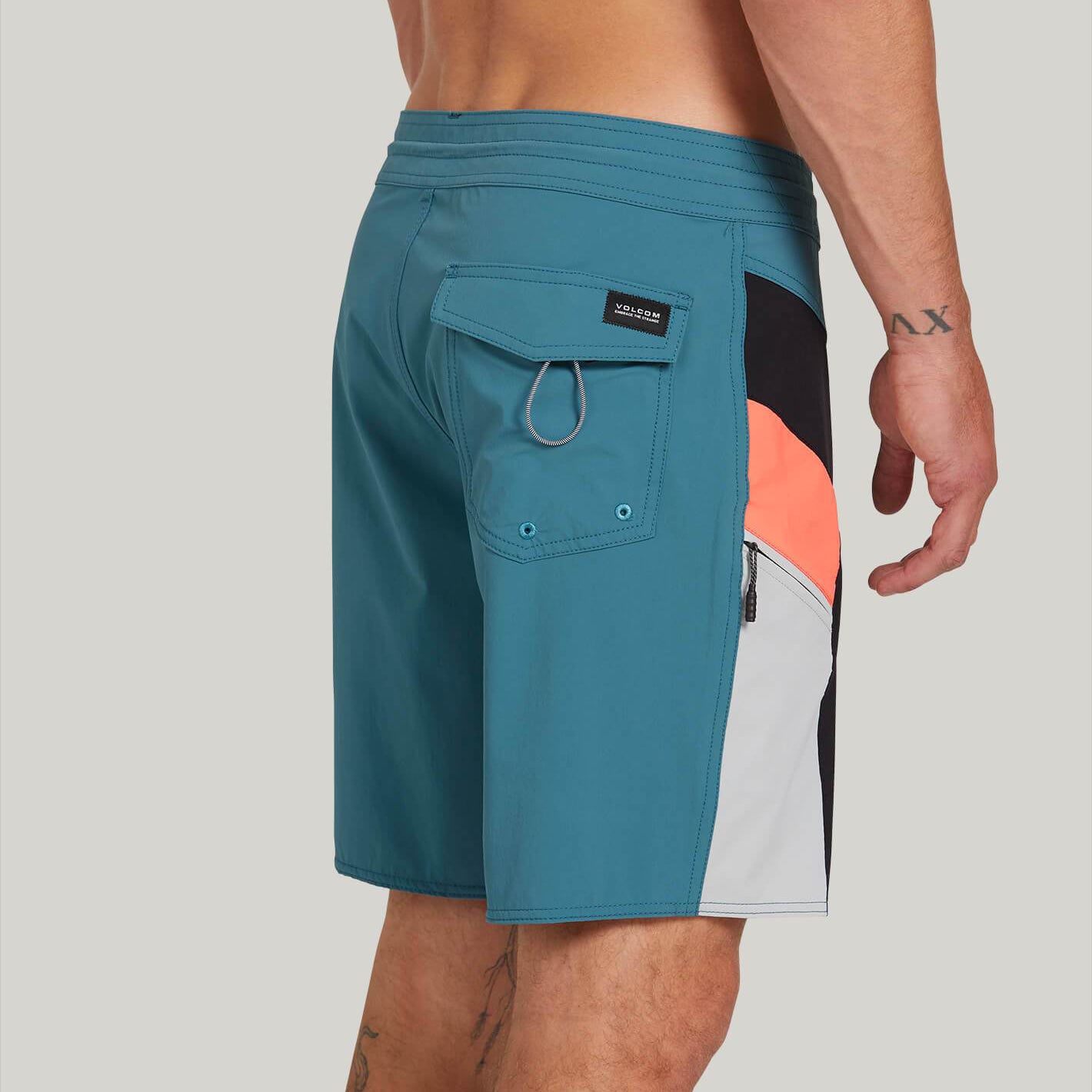 Boardshorts - Volcom High Mark Stoneys Trunks - Hydro Blue