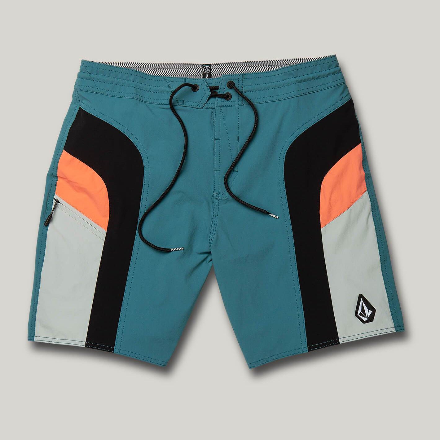 Boardshorts - Volcom High Mark Stoneys Trunks - Hydro Blue