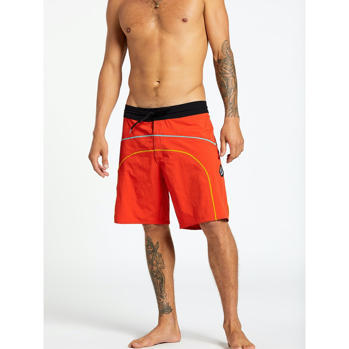 Boardshorts - Volcom Rainbow Bridge Stoneys Trunks - Pepper Red