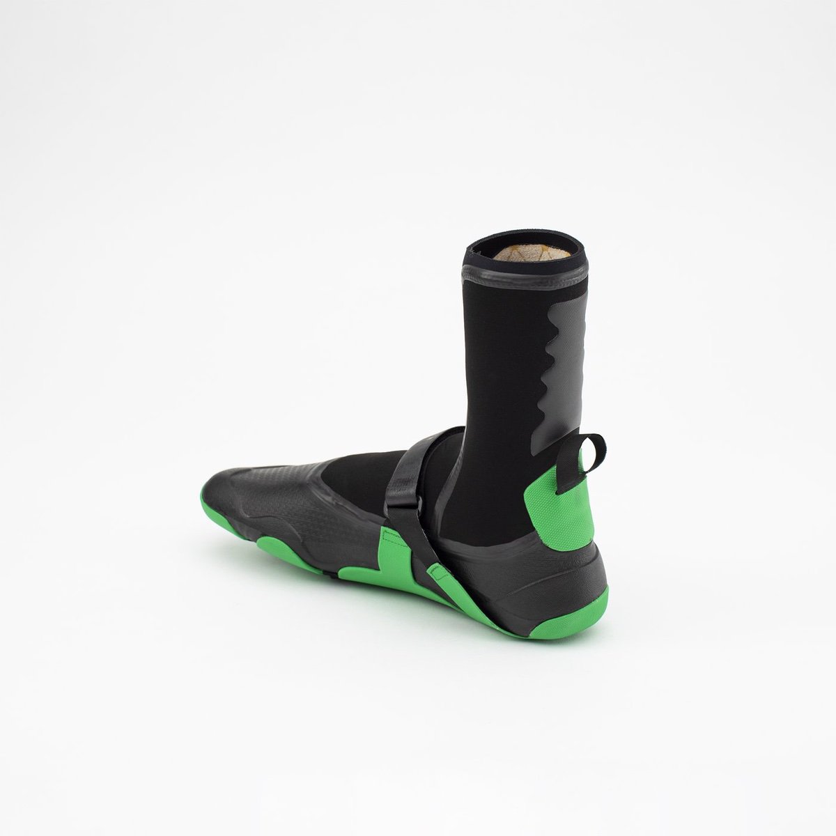 Booties 3mm SOLITE Custom Pro 2.0 (Black/Green) Includes Heat Booster Socks