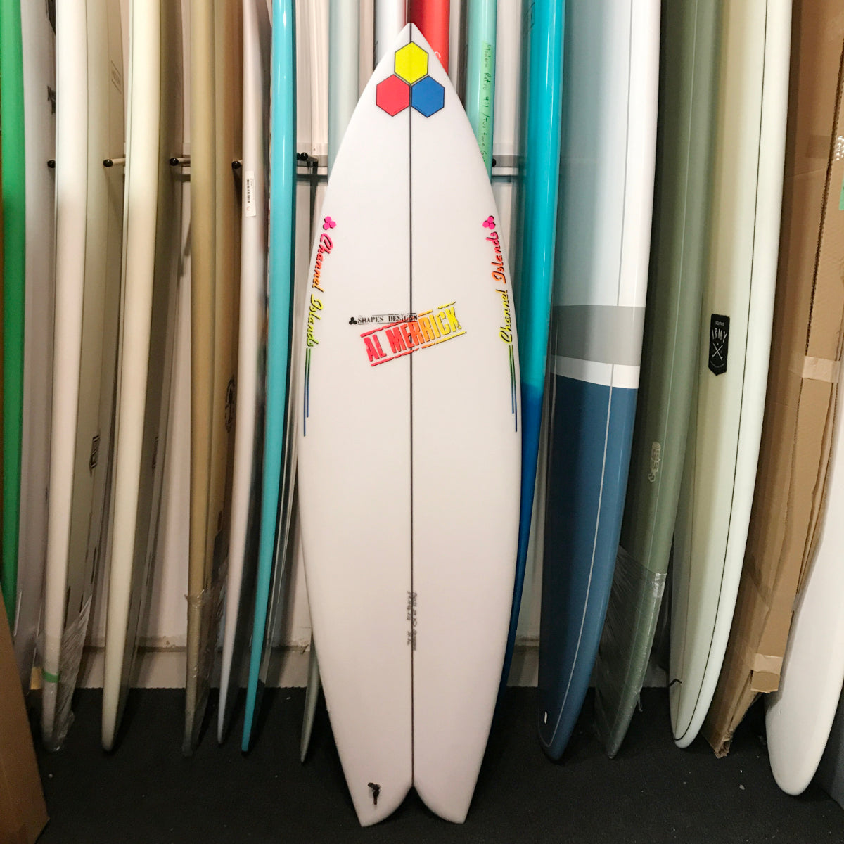 Channel Islands FishBeard 5'9 PU Future Fins