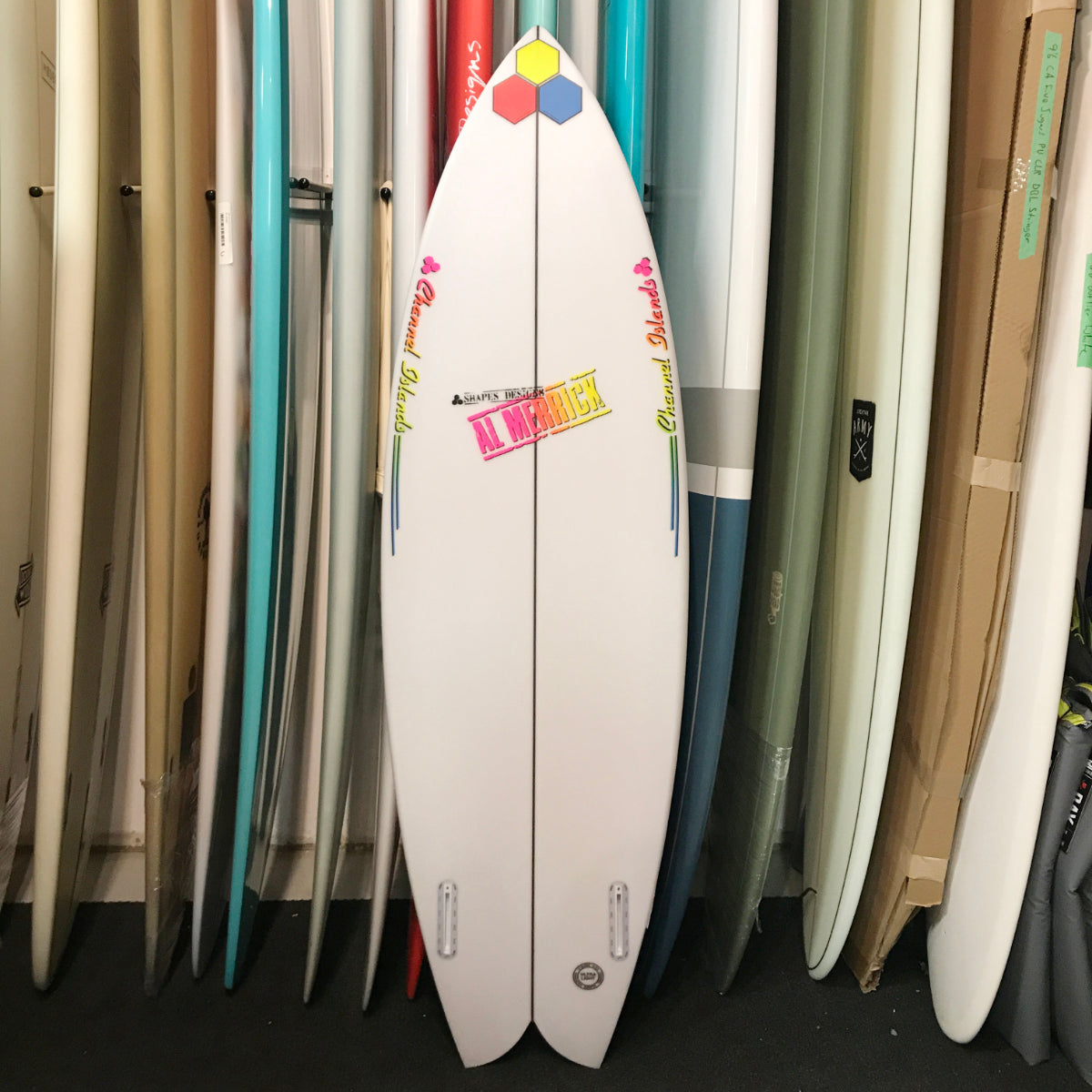 Channel Islands FishBeard 5'9 PU Future Fins