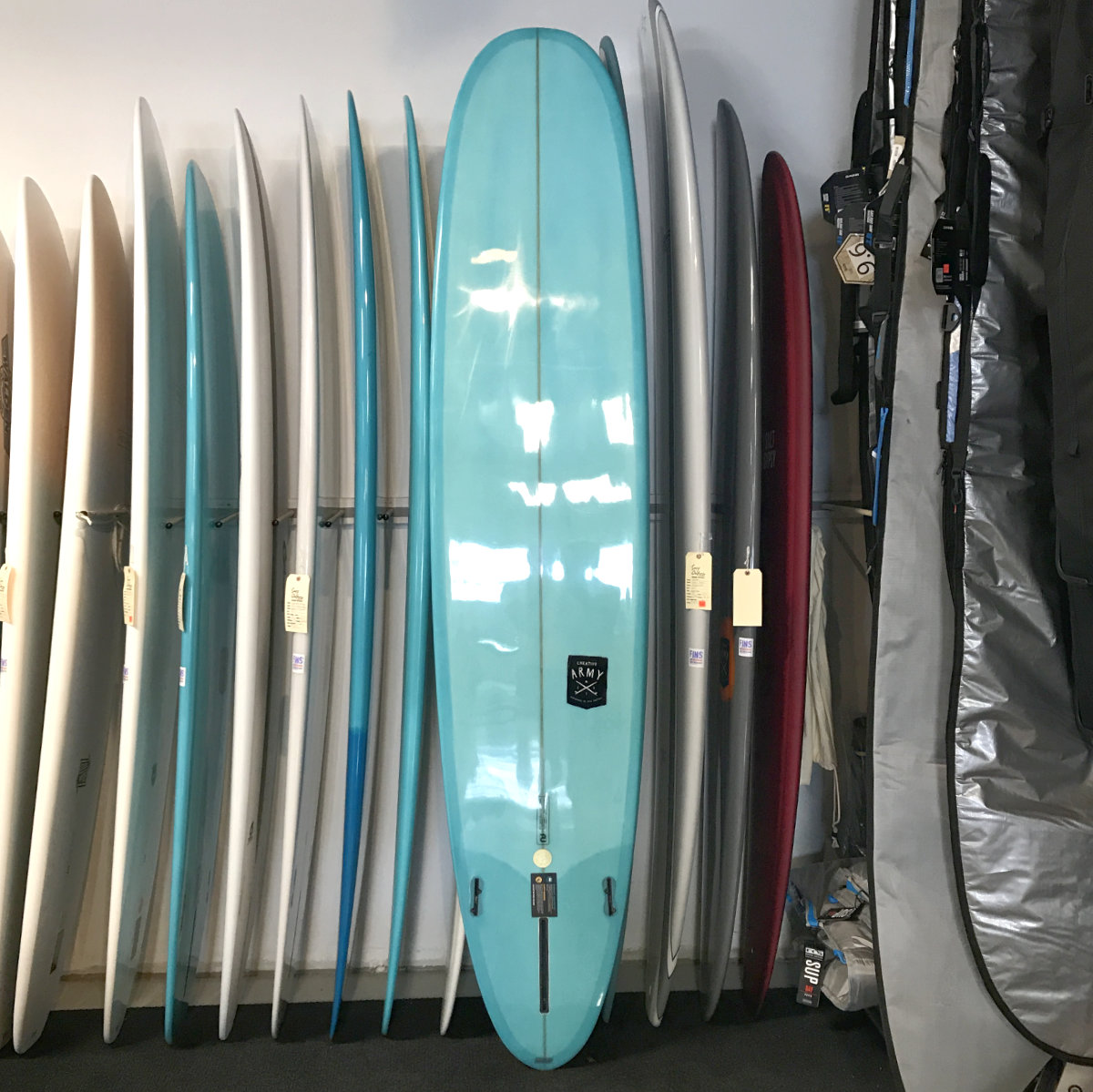 CREATIVE ARMY - 9'6 FIVE SUGARS DOUBLE STRINGER - POLY - BLUE
