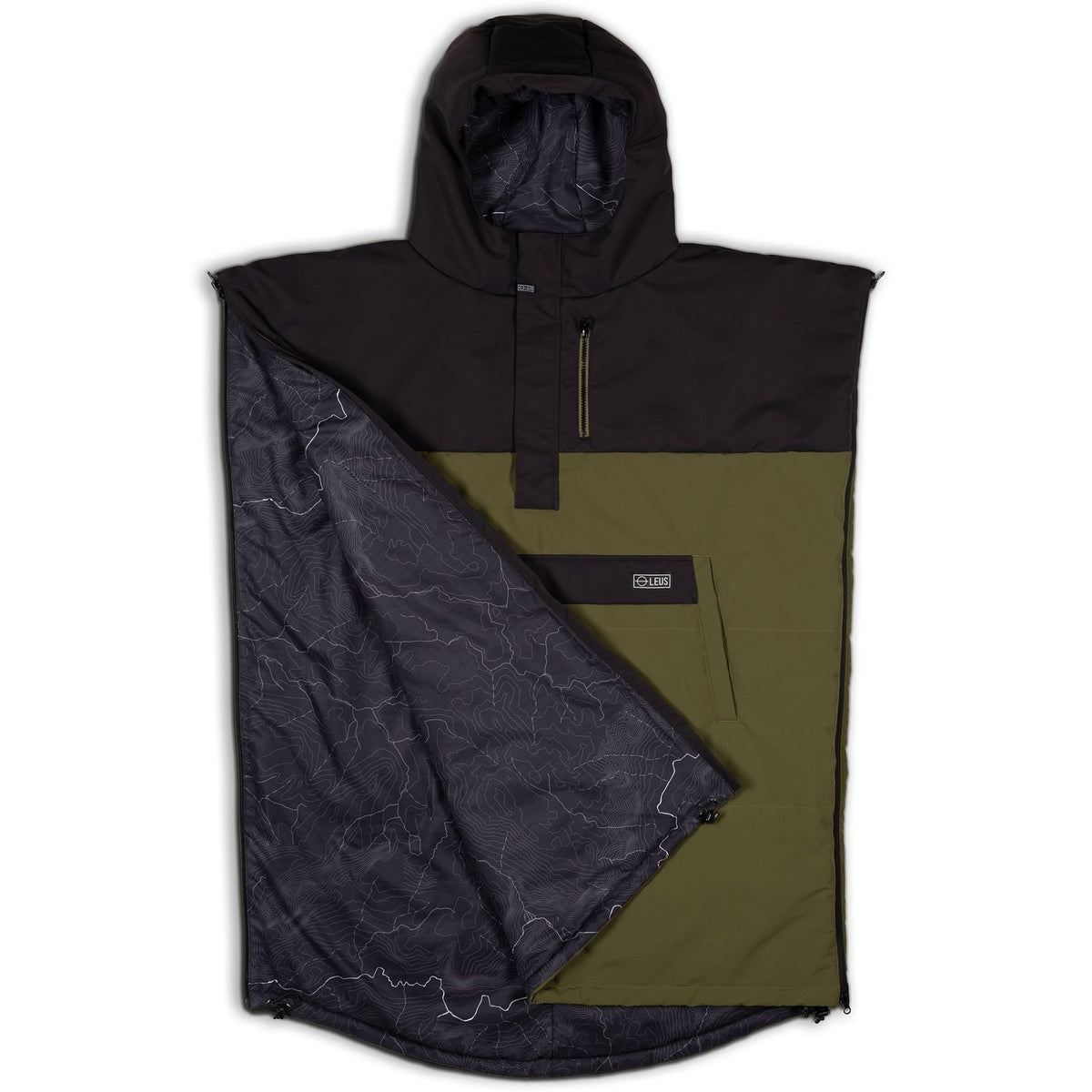 Changing towel - LEUS PONCHO - Apex Eco Poncho - Yosemite