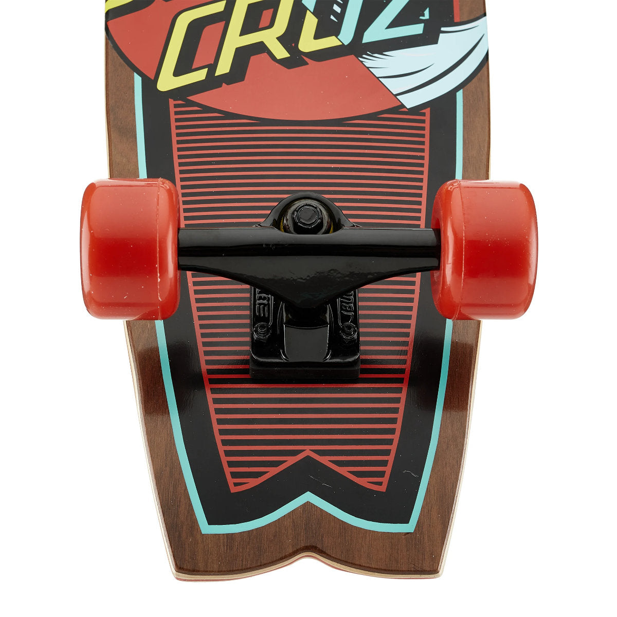 Santa Cruz - Classic Wave Splice Shark Complete - Cruiser Skateboard  8.8 x 27.7