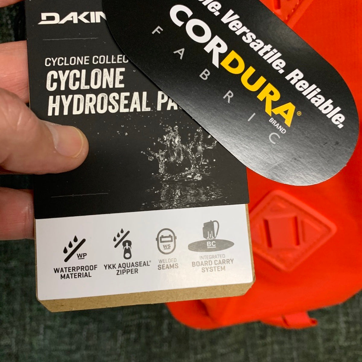 Travel Luggage - Dakine Backpack Cyclone Hydroseal Pack 36L - Sunflare