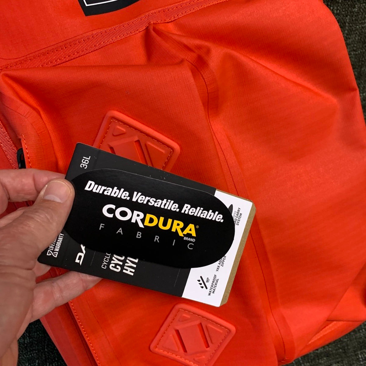 Travel Luggage - Dakine Backpack Cyclone Hydroseal Pack 36L - Sunflare