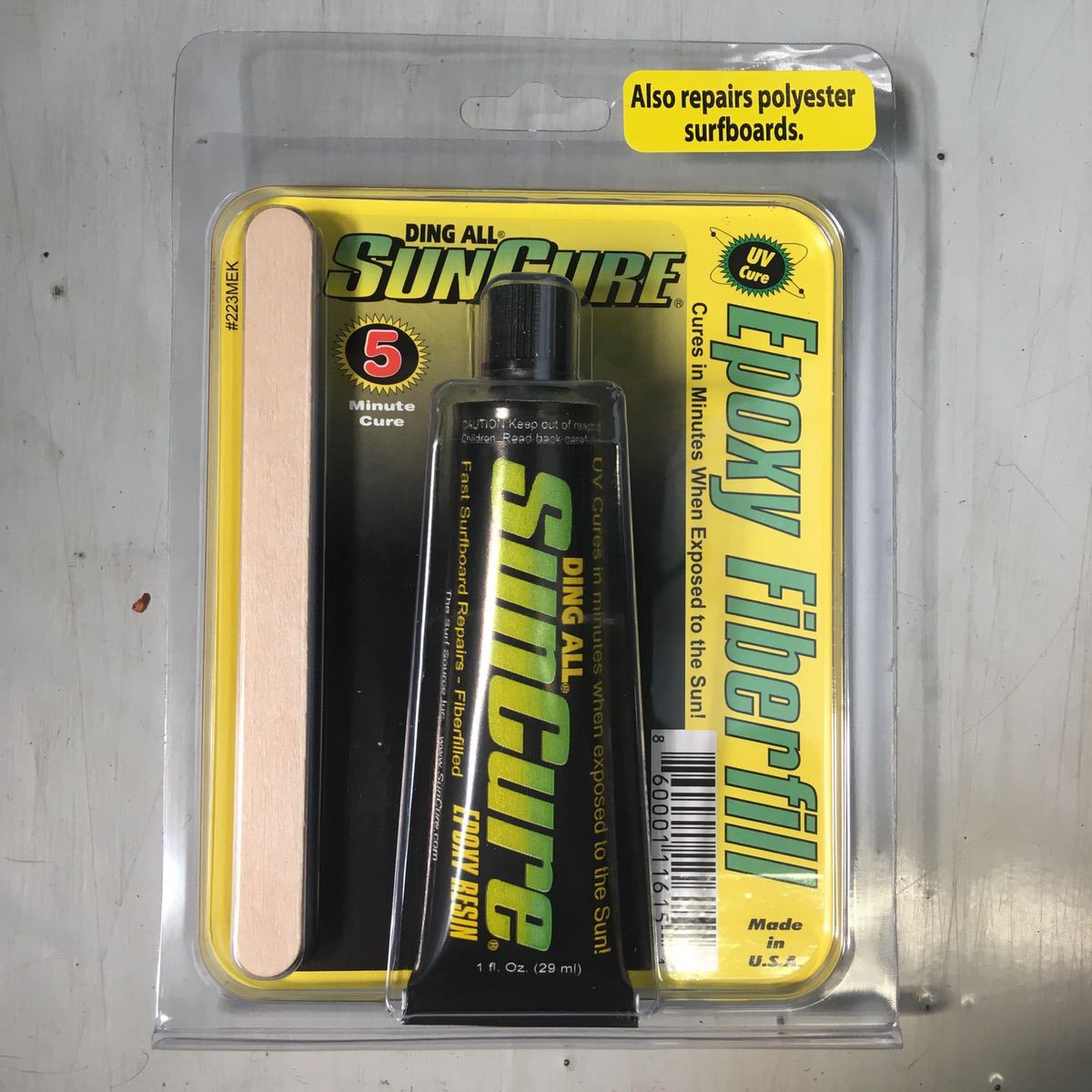 Ding Repair - Sun Cure® Epoxy Fiberfill Kit - Surf Ontario