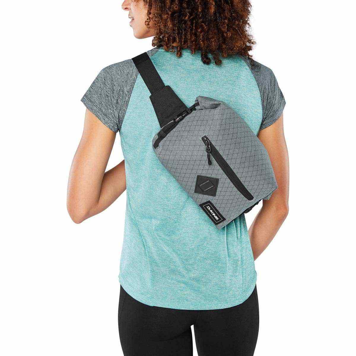 Travel Luggage - Dakine Mission Surf Roll Top Sling Pack 10L Hip Bag Griffin