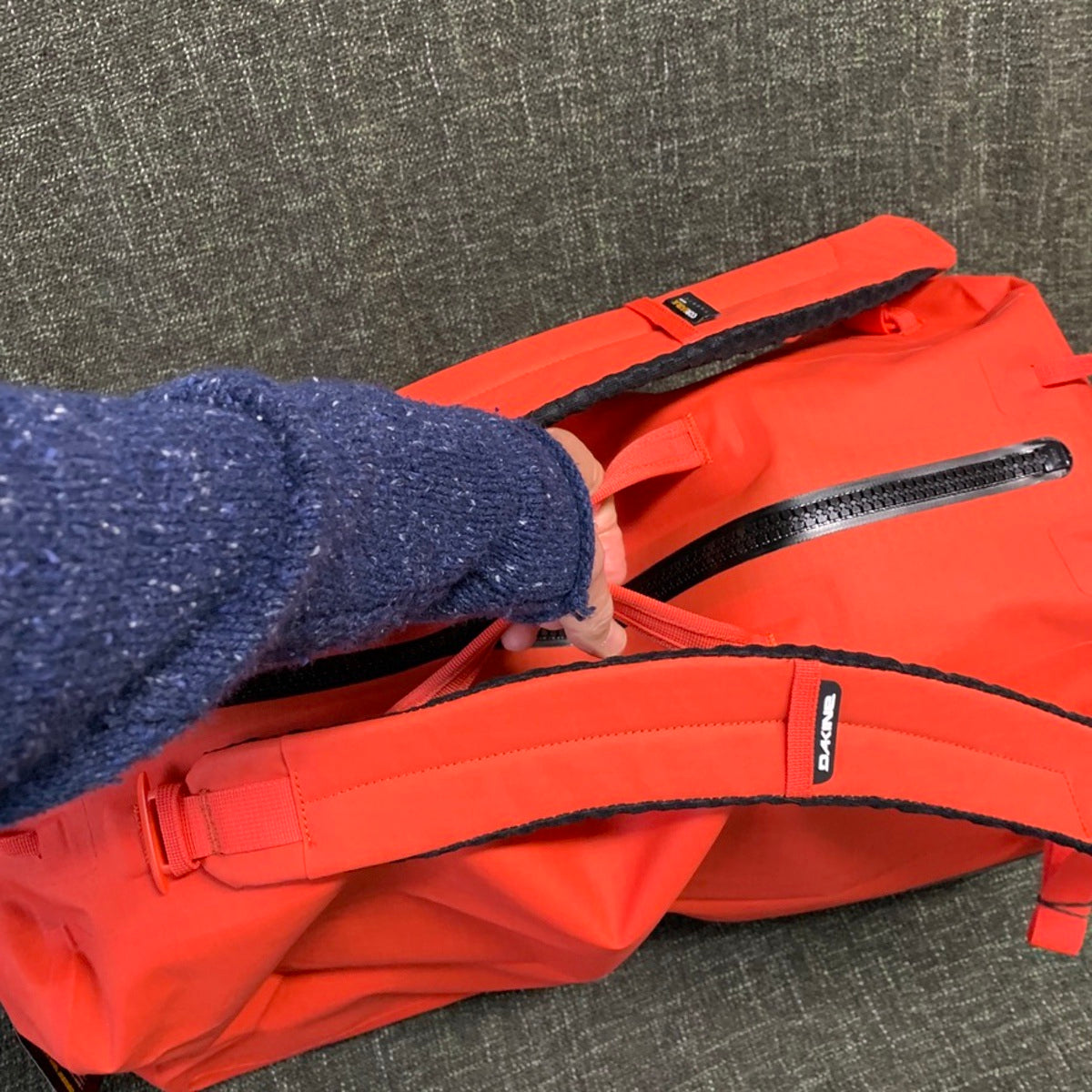 Travel Luggage - Dakine Cyclone Hydroseal Duffle / Backpack 60L - Sunflare