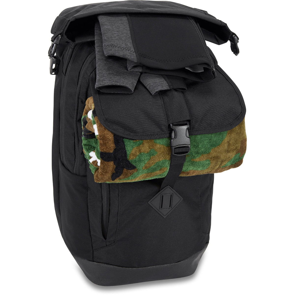 Travel Luggage - Dakine Mission Surf Dlx Wet/Dry Backpack 32L - DrkAshCamo