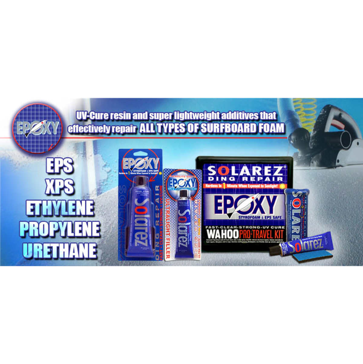 Ding Repair - Solarez Epoxy Pro Travel Kit