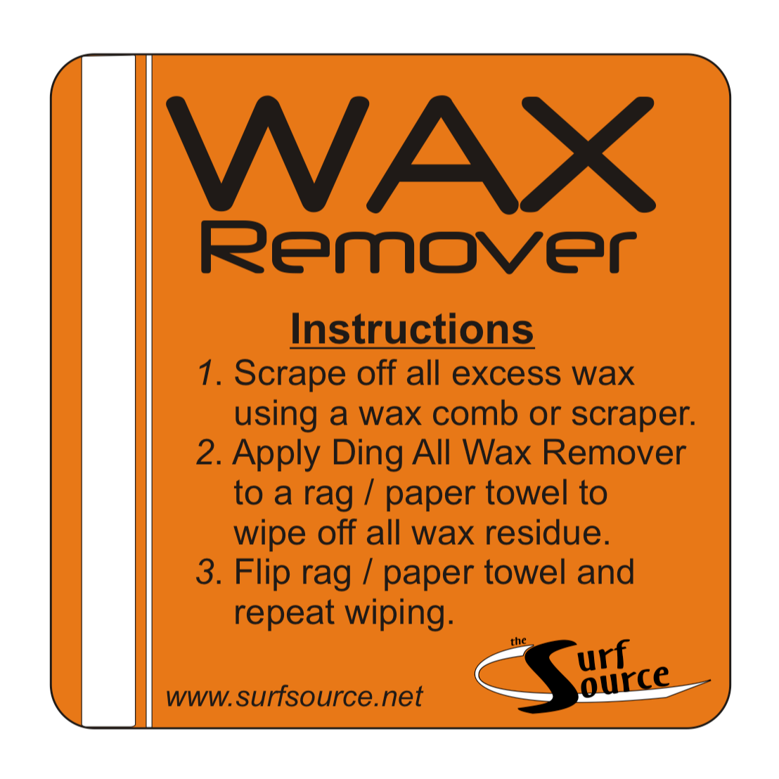 Maintenance  - Ding All Wax Remover