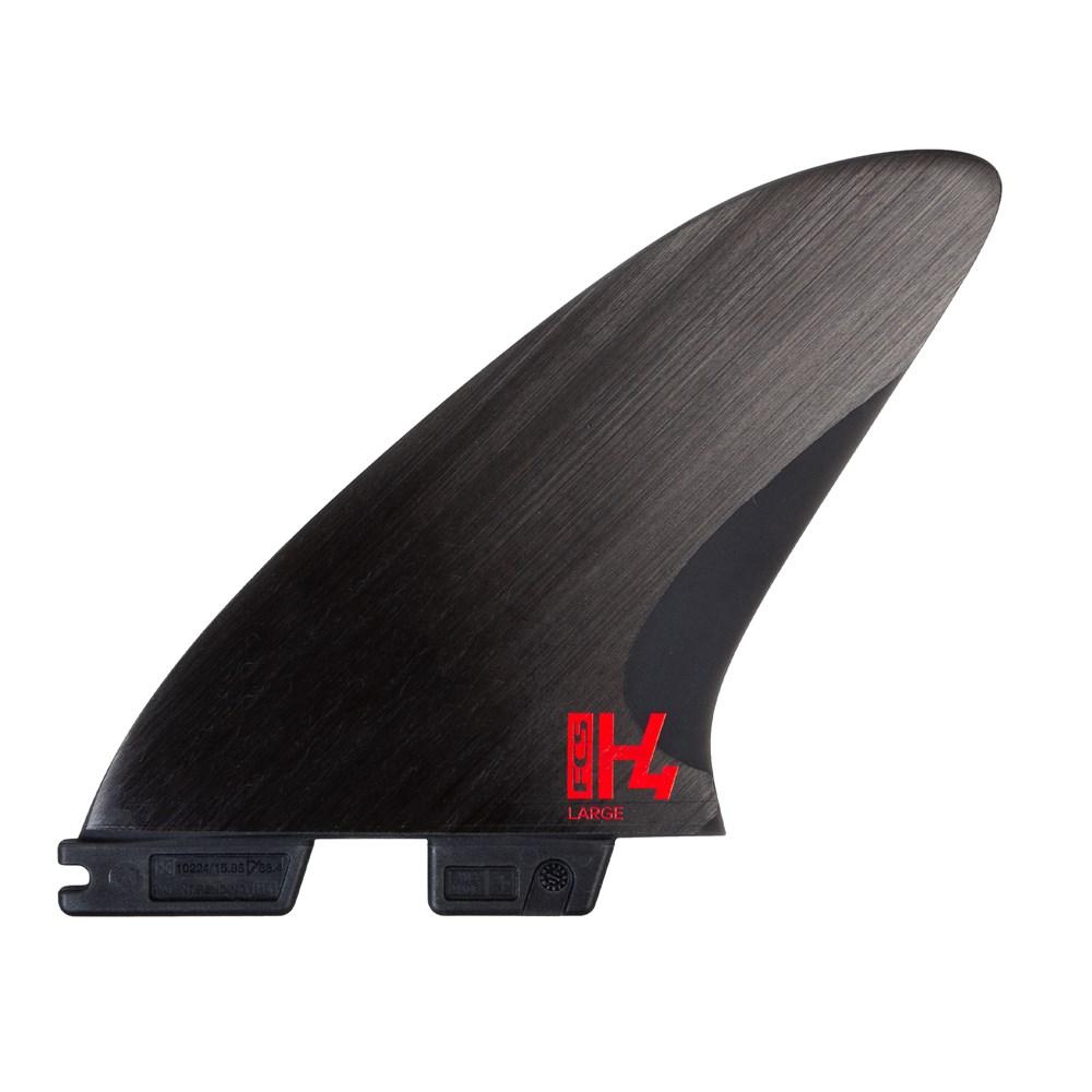 FCS II THRUSTER -  H4 Smoke Tri Fins - Medium