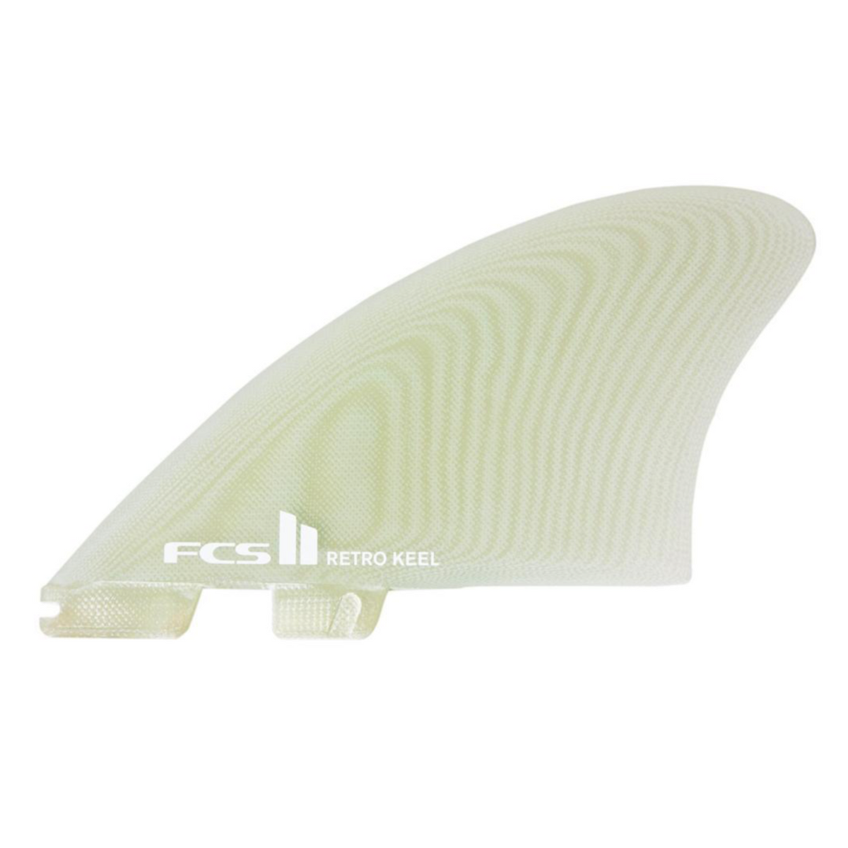 FCS II TWIN - Retro PG Twin Fins - Clear – Surf Ontario