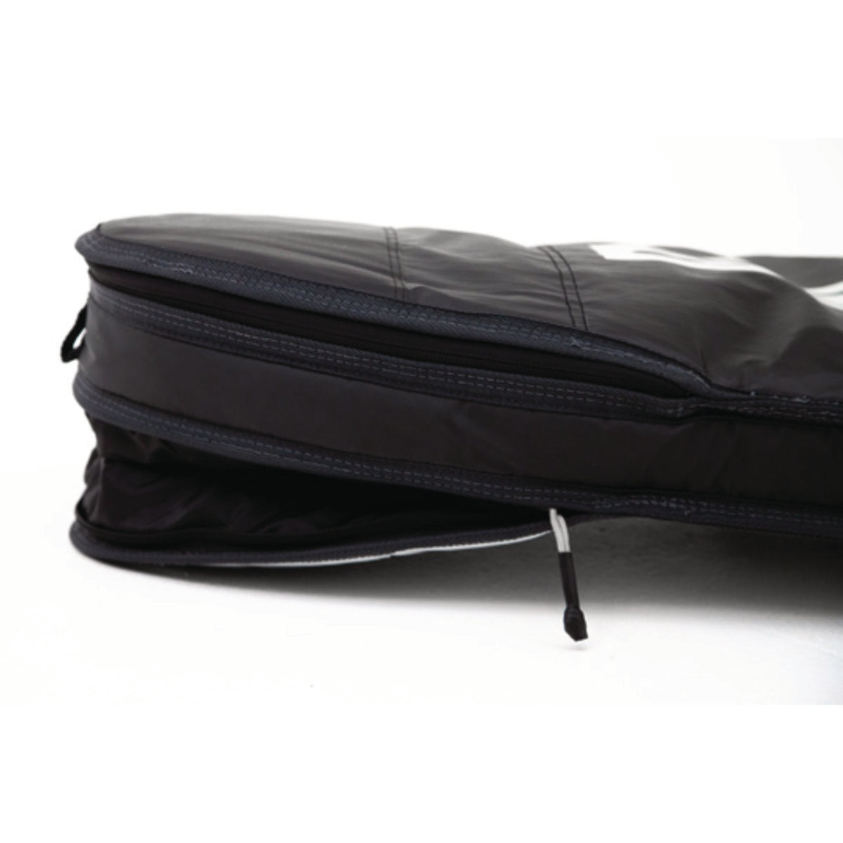 FCS board bag - Travel 1 Hybrid/Funboard Bags Black-Grey