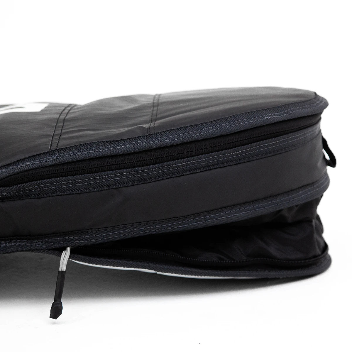 FCS board bag - Travel 1 Hybrid/Funboard Bags Black-Grey